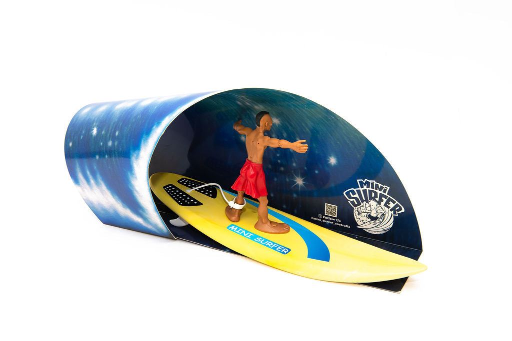 Mini Blocksurfer Mini Surfer - Yellow – Mini Surfer Australia